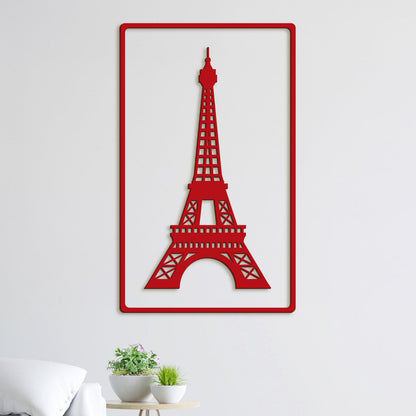 Drevený obraz Eiffelova veža-DREVTEX