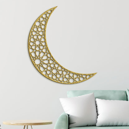 Drevený obraz na stenu Polmesiac-DREVTEX