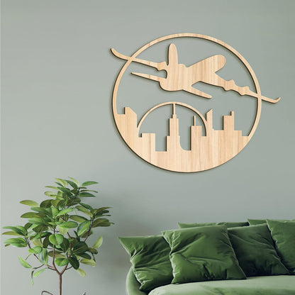 Dreveny obraz na stenu fly-DREVTEX