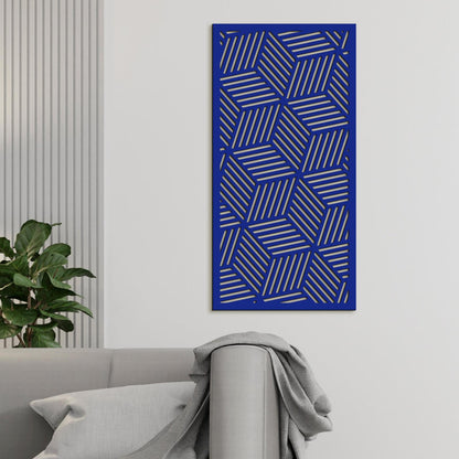 Obraz na stenu Geometrický panel-DREVTEX