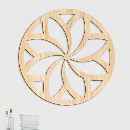 Mandala Slnecny kvet-DREVTEX