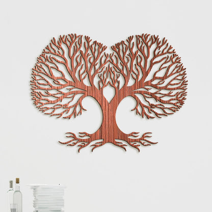 Drevený strom života Pľúca Zeme-DREVTEX