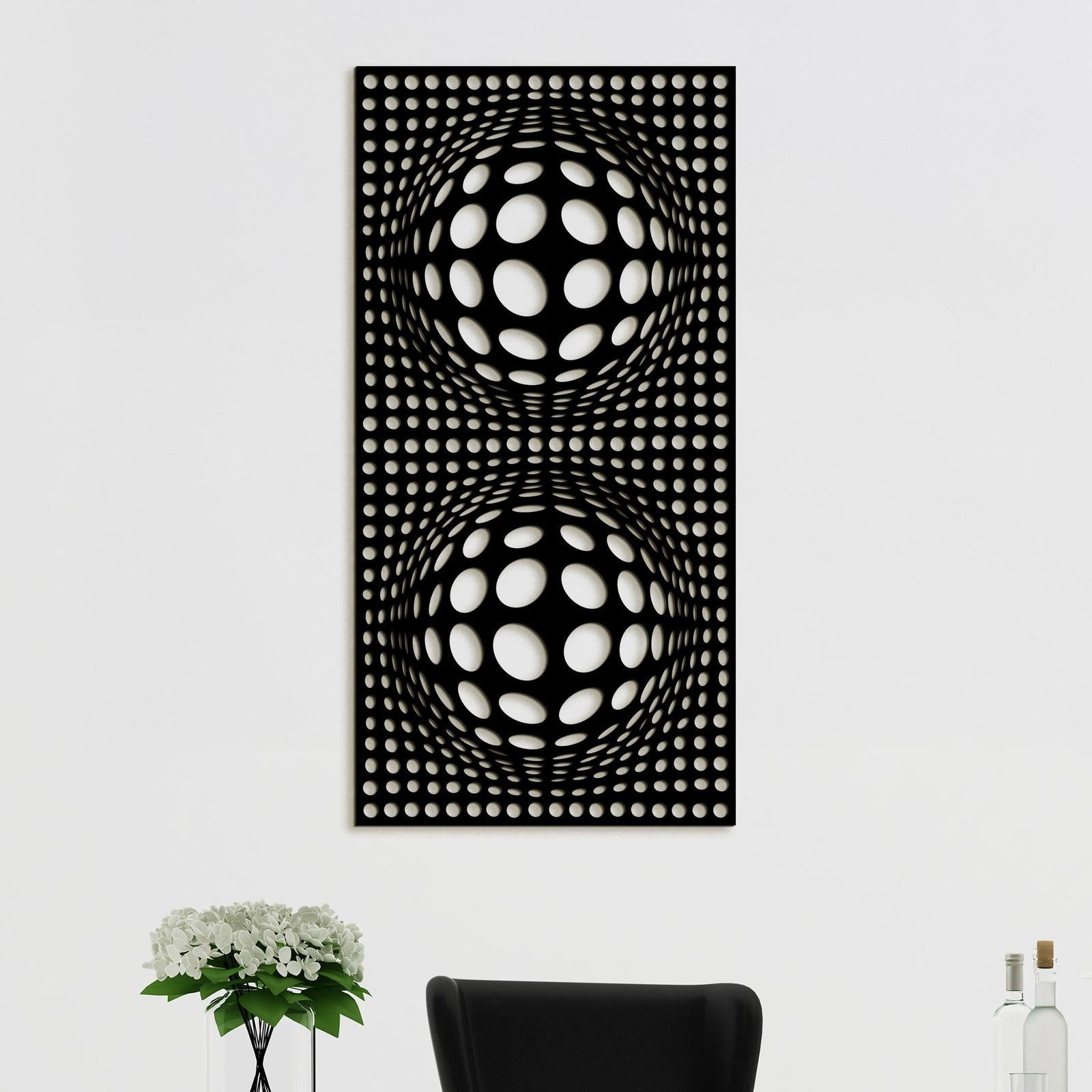 Drevený obraz na stenu 3D ilúzia-DREVTEX