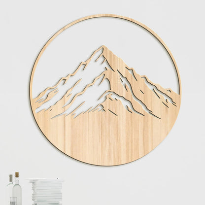 Drevený obraz Horská majestátnosť-DREVTEX