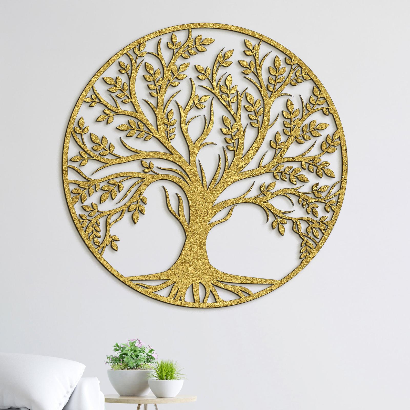 Drevený strom života FLOWER-DREVTEX