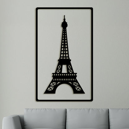 Drevený obraz Eiffelova veža-DREVTEX