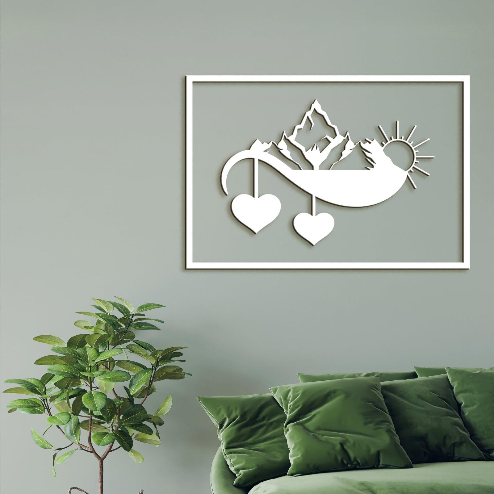 Drevený obraz na stenu Západ slnka-DREVTEX