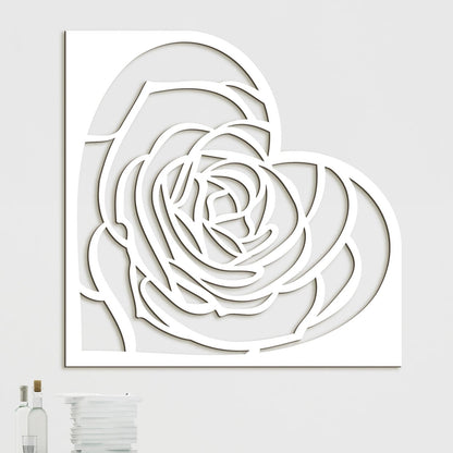 Dekoracia na stenu Rose-DREVTEX