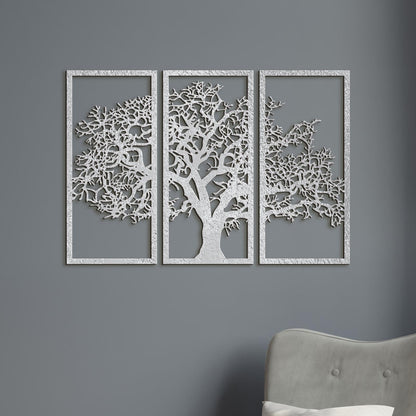 Trojdielny obraz Strom zivota-DREVTEX