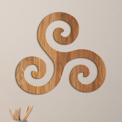 Drevený obraz Symbol rovnováhy-DREVTEX