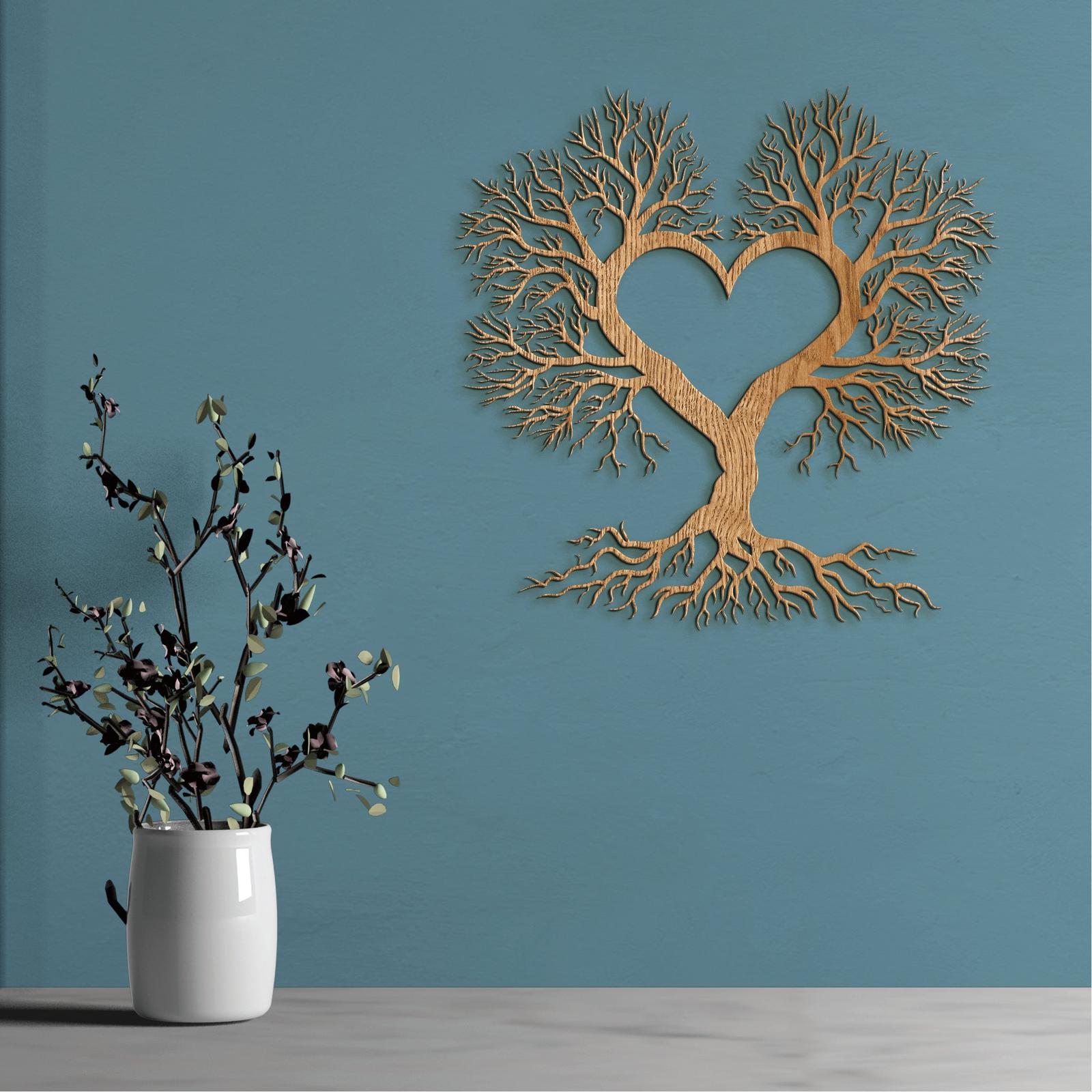 Drevený Strom života a lásky-DREVTEX