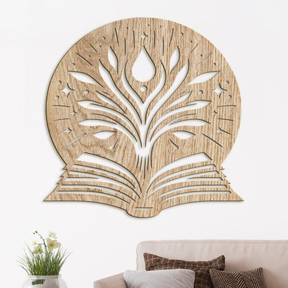 Drevený obraz Strom vedomostí-DREVTEX