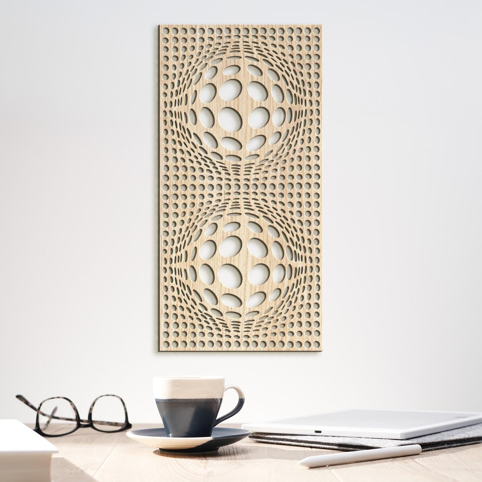 Drevený obraz na stenu 3D ilúzia-DREVTEX