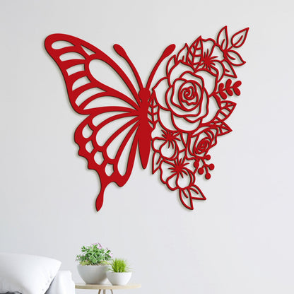 Dreveny obraz Motyl-DREVTEX