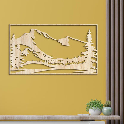 Obraz Silueta hor-DREVTEX