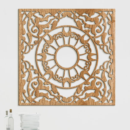 Mandala Luce slnka-DREVTEX