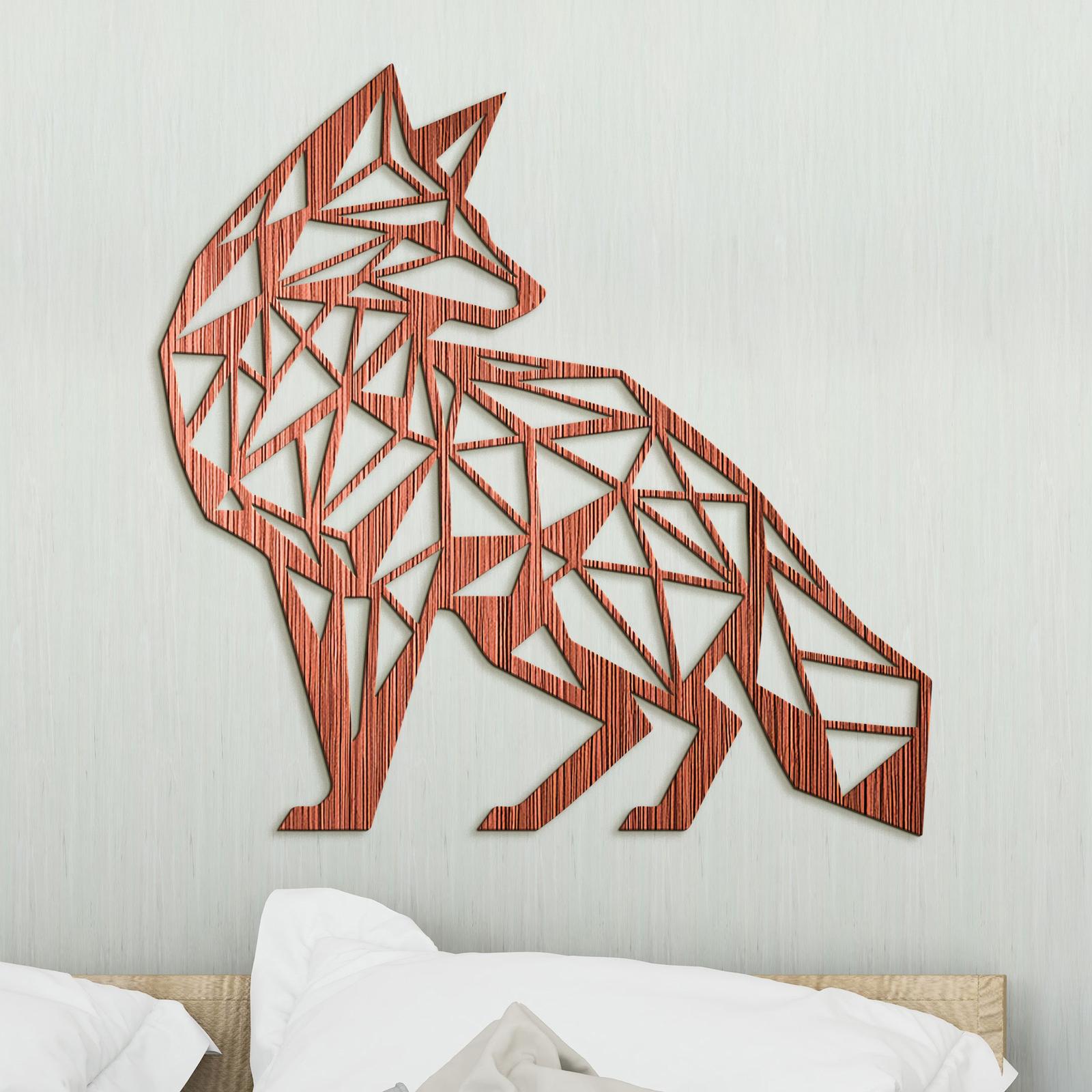 Dreveny obraz Liska-DREVTEX