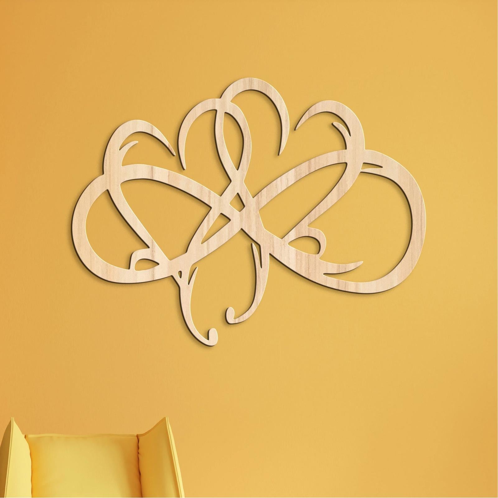 Drevený obraz SRDCIA-DREVTEX