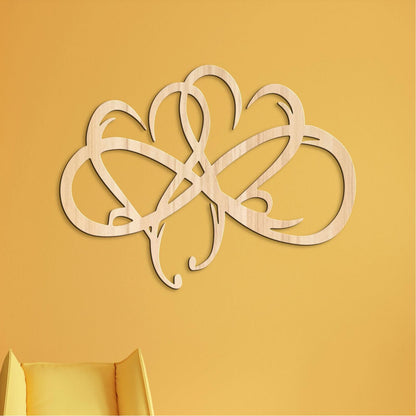 Drevený obraz SRDCIA-DREVTEX