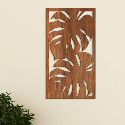Drevený obraz Lístie-DREVTEX