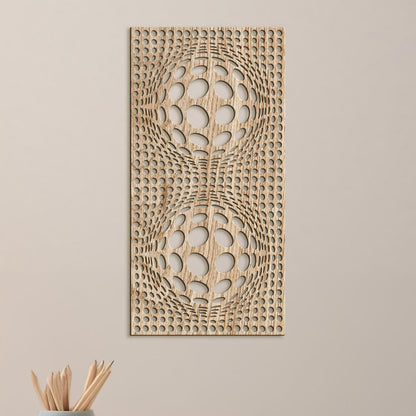 Drevený obraz na stenu 3D ilúzia-DREVTEX