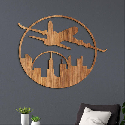 Dreveny obraz na stenu fly-DREVTEX