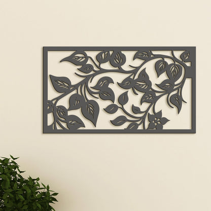 Drevený obraz na stenu Lístie-DREVTEX