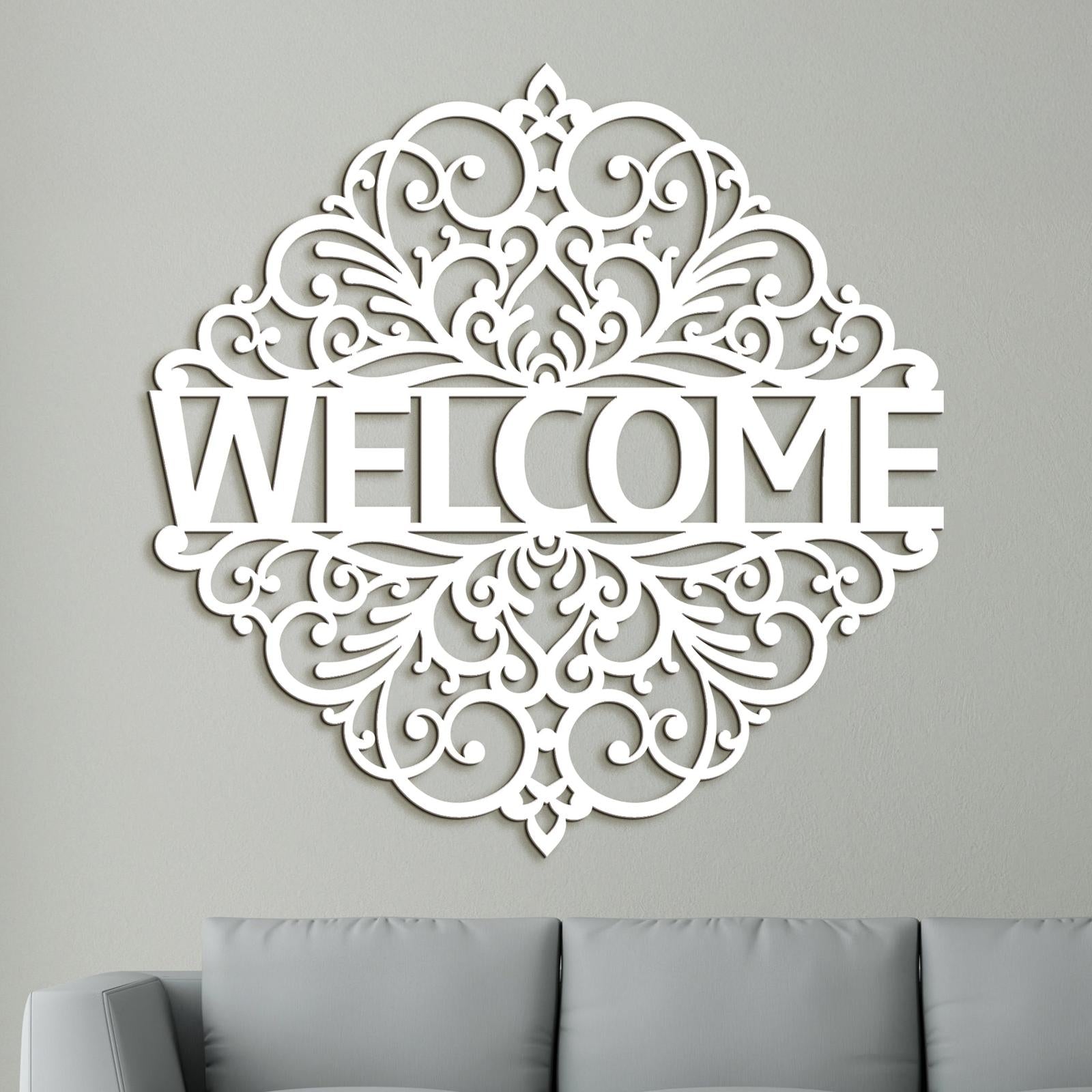 Drevený nápis WELCOME-DREVTEX