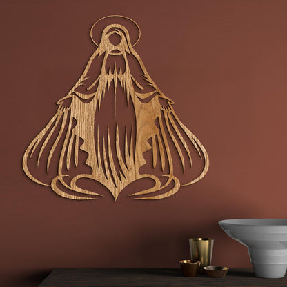 Drevený obraz Panna Mária-DREVTEX