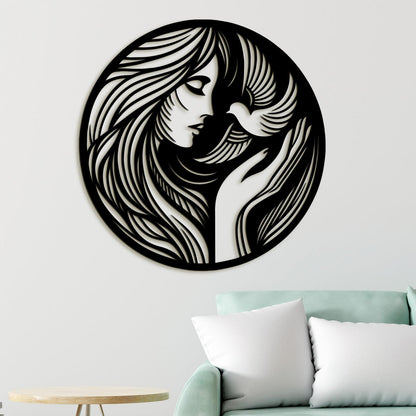 Obraz zenska neznost-DREVTEX