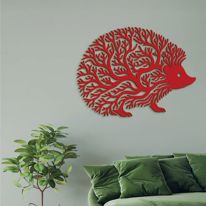 Dekoratívny drevený obraz Ježko-DREVTEX