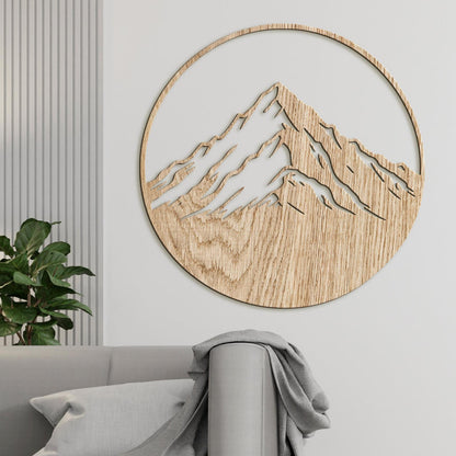 Drevený obraz Horská majestátnosť-DREVTEX
