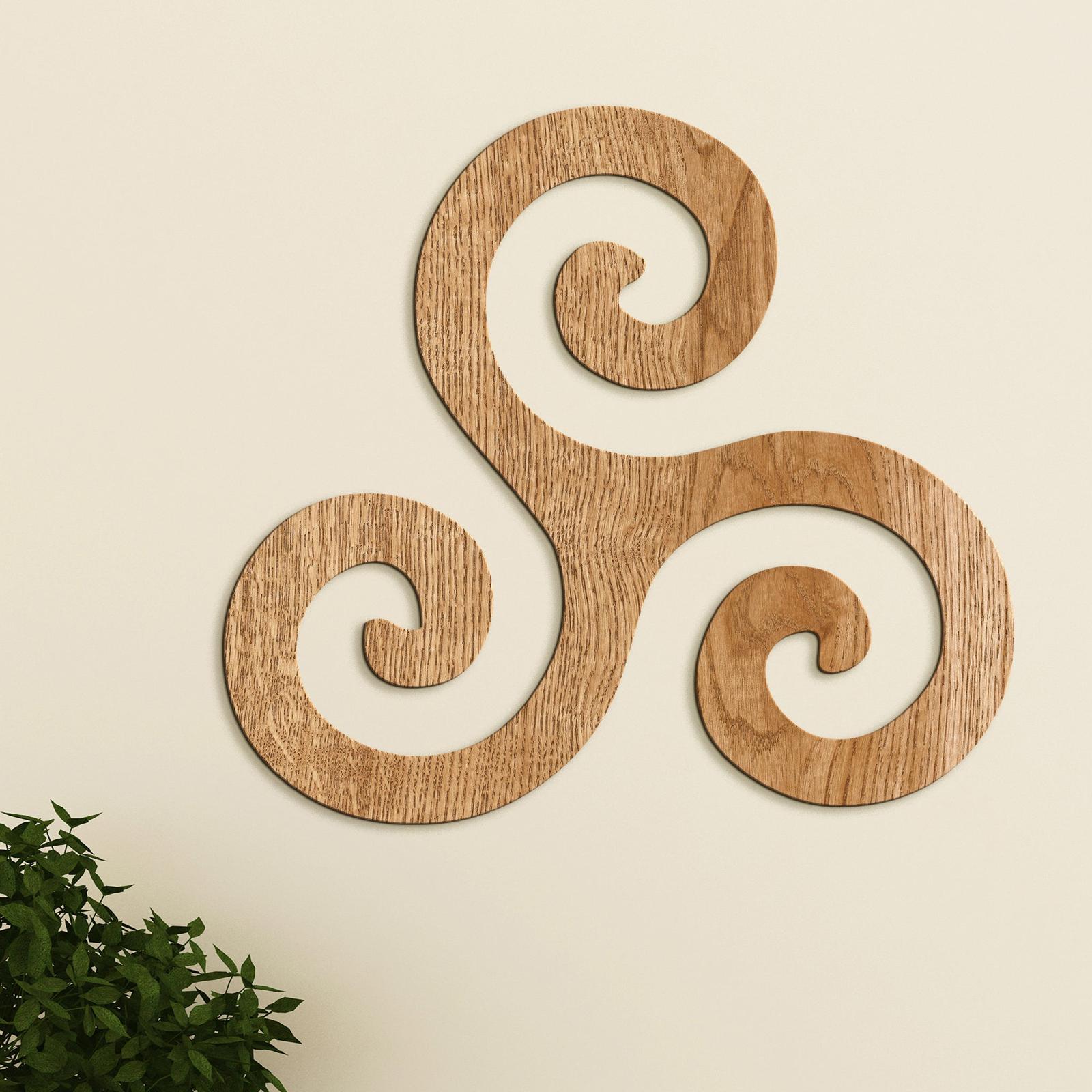 Drevený obraz Symbol rovnováhy-DREVTEX