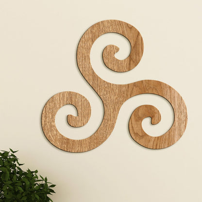 Drevený obraz Symbol rovnováhy-DREVTEX