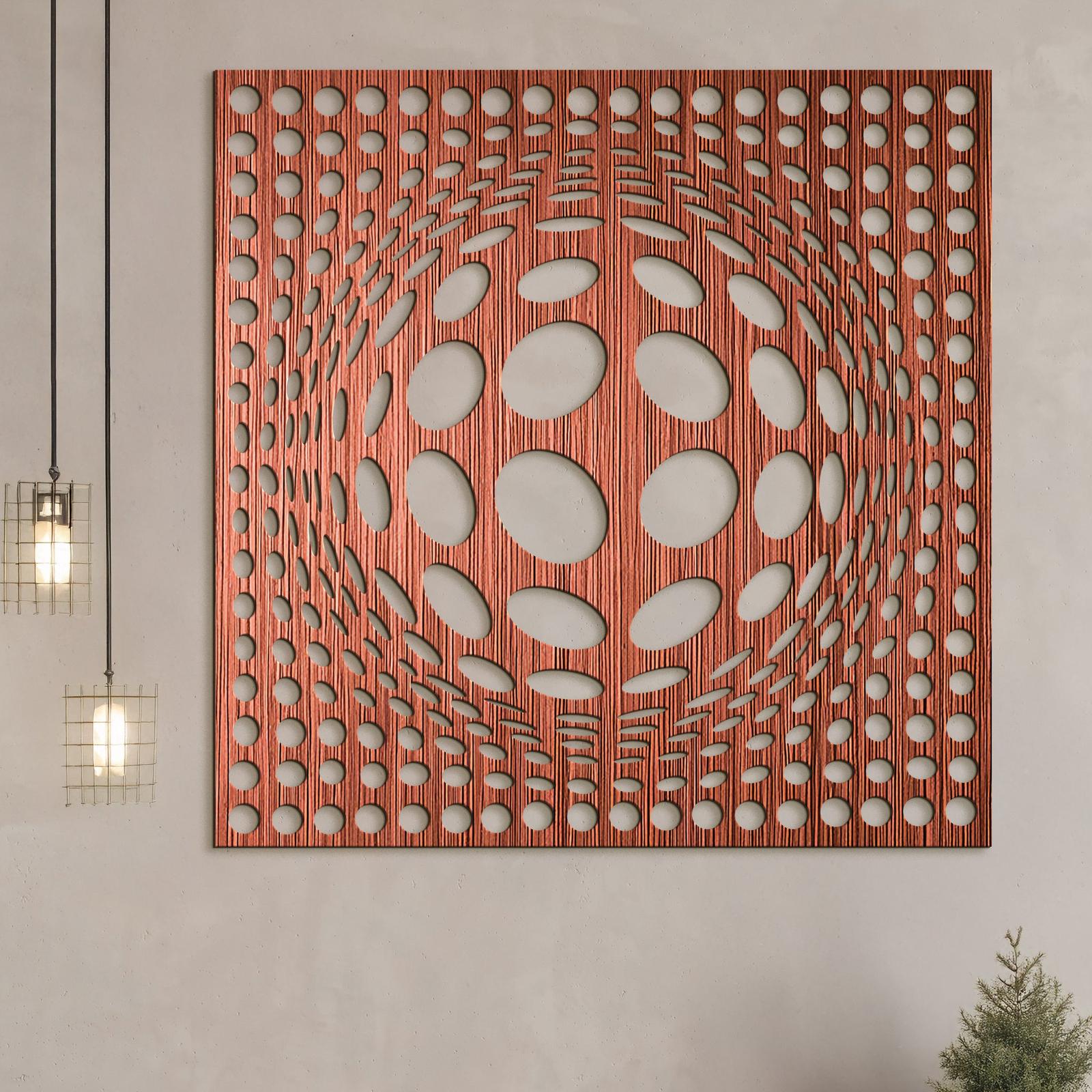 Dreveny panel 3D iluzia-DREVTEX