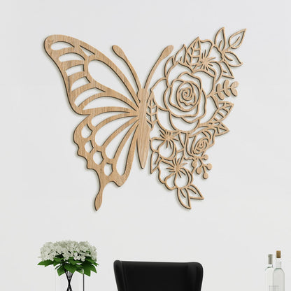 Dreveny obraz Motyl-DREVTEX