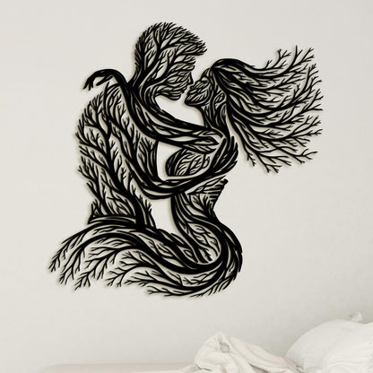 Dekoracia zamilovany par-DREVTEX