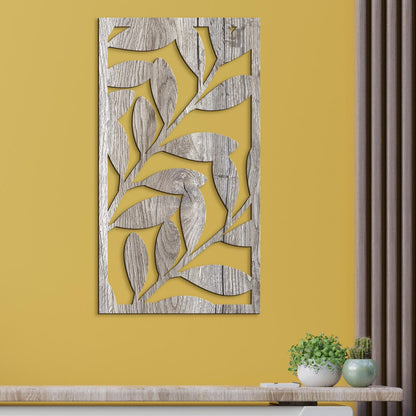 Romantický drevený obraz Boho Flower-DREVTEX