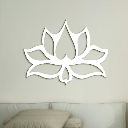 Drevený obraz na stenu Kvet LOTOS-DREVTEX