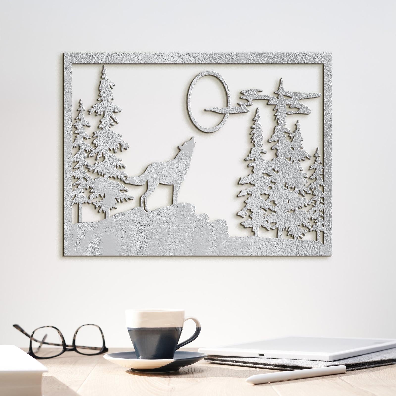 Dreveny obraz na stenu VLK-DREVTEX