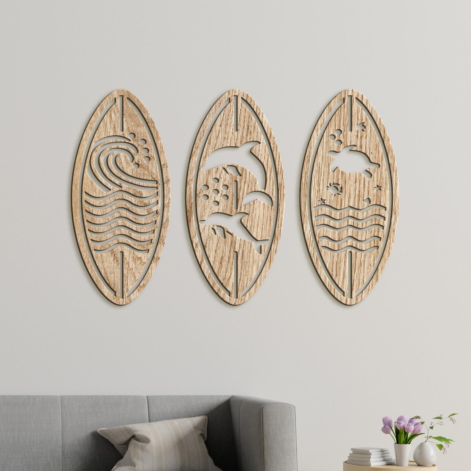 Trojdielny obraz SEA-DREVTEX