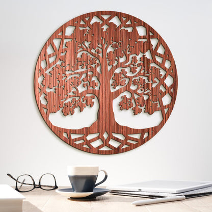 Drevený obraz na stenu Strom života-DREVTEX