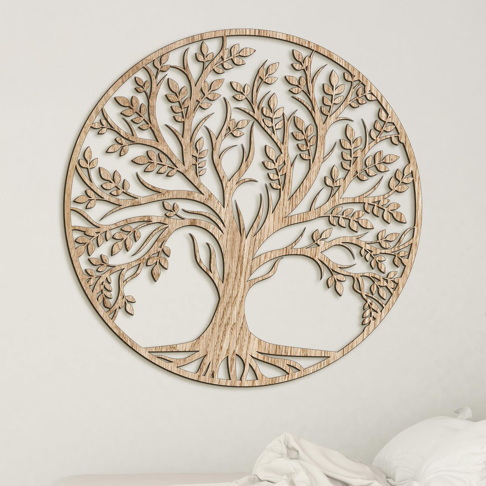 Drevený strom života FLOWER-DREVTEX