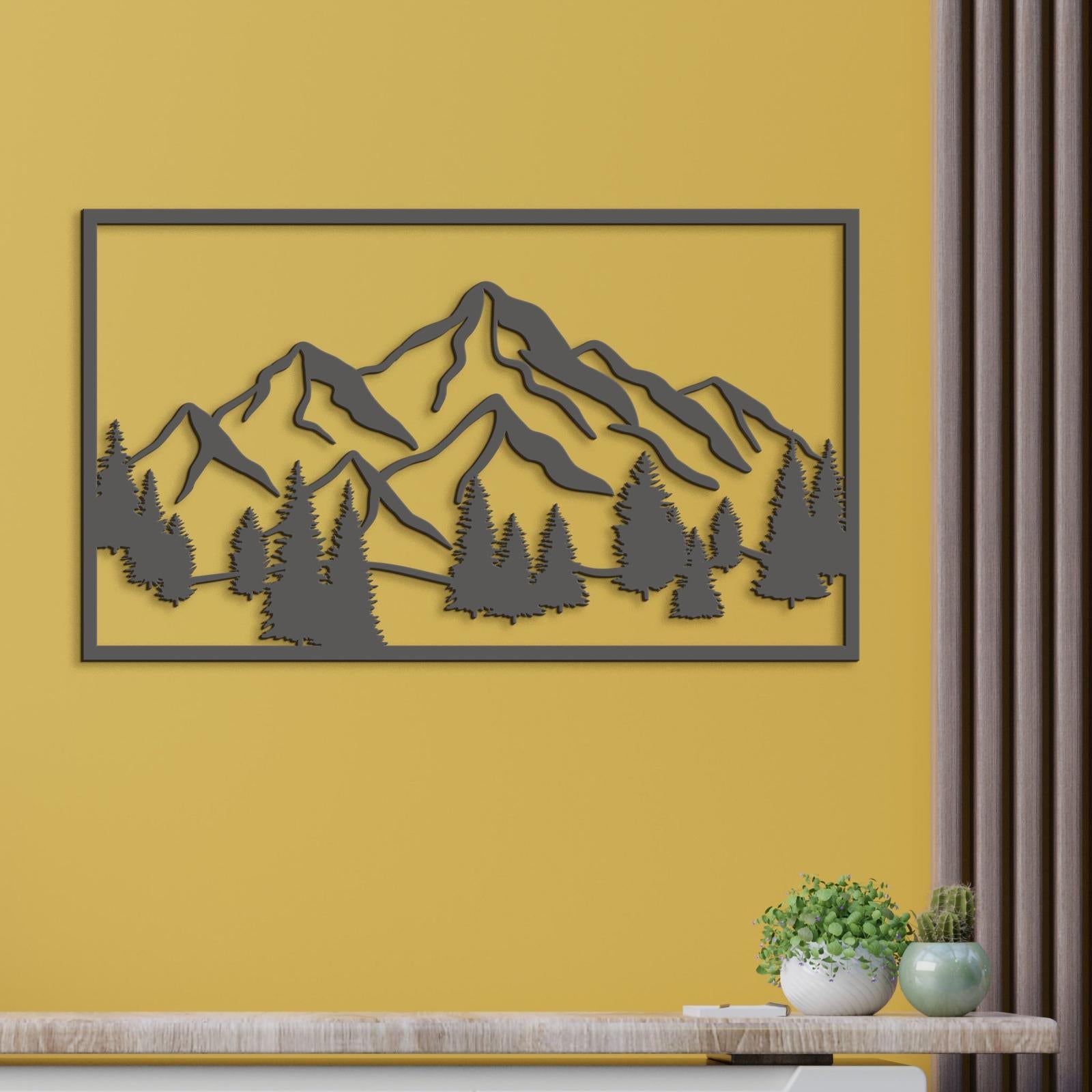 Obraz na stenu Majestatne hory-DREVTEX