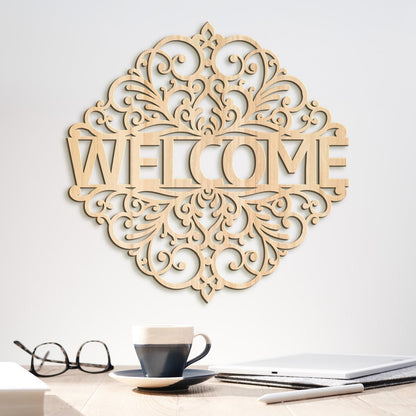 Drevený nápis WELCOME-DREVTEX