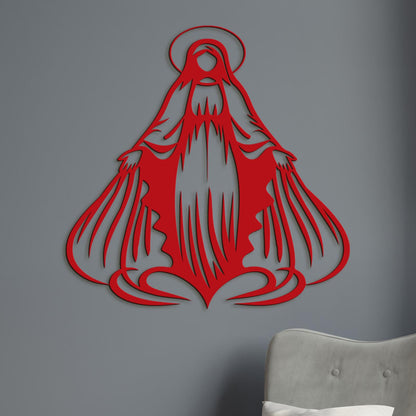 Drevený obraz Panna Mária-DREVTEX