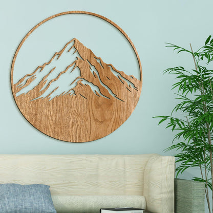 Drevený obraz Horská majestátnosť-DREVTEX