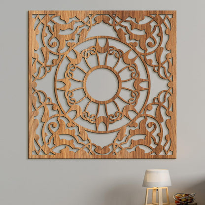 Mandala Luce slnka-DREVTEX