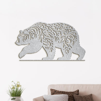 Drevený obraz Medveď-DREVTEX