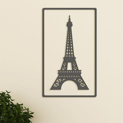 Drevený obraz Eiffelova veža-DREVTEX